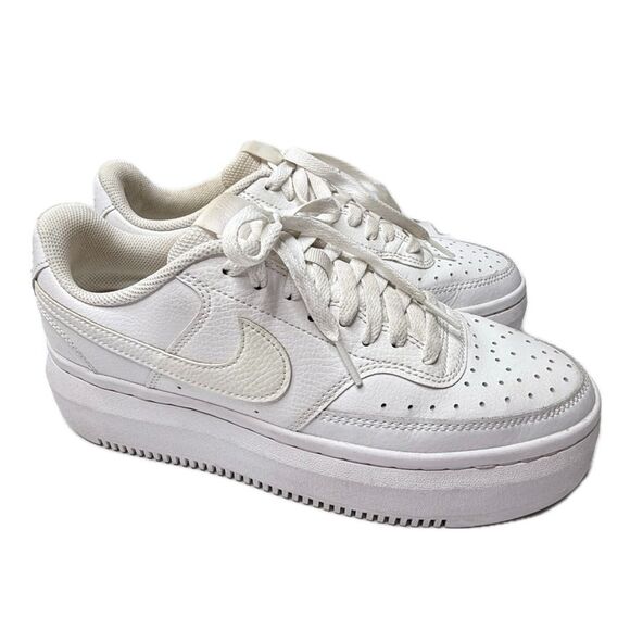 Nike Court Vision Alta Leather Platform Sneaker DM0113-100 Women's 10/ EU 42 - Picture 3 of 7